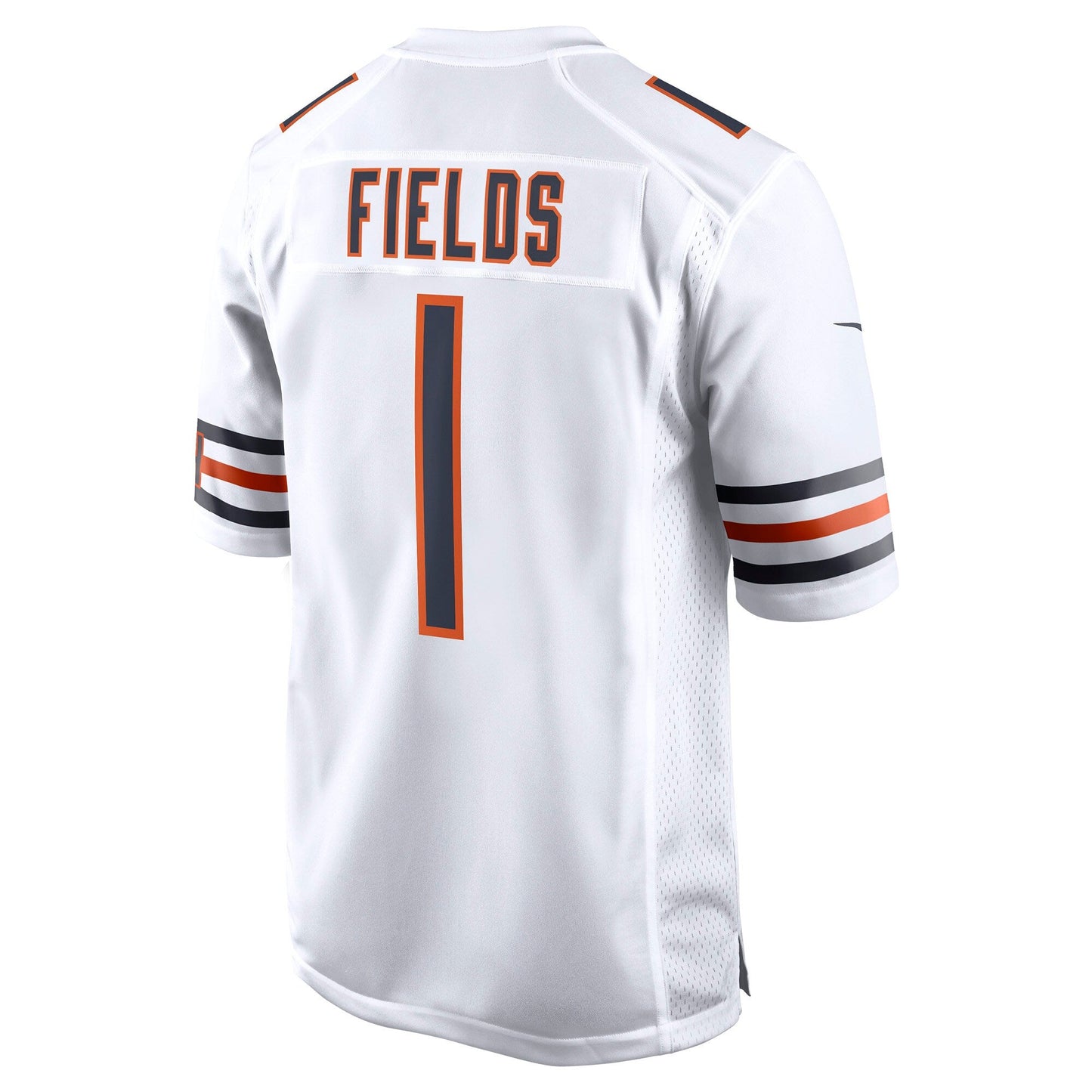 Justin Fields Chicago Bears Nike   Game Jersey - White