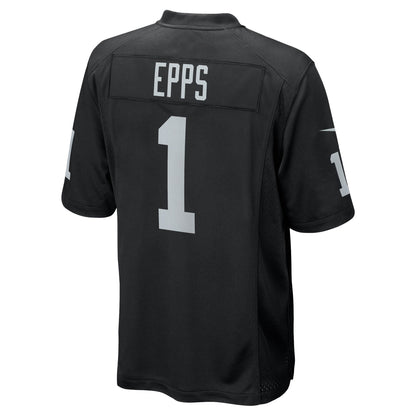 Marcus Epps Las Vegas Raiders Nike Game   Jersey - Black