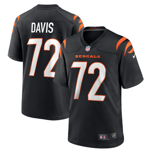 Domenique Davis Cincinnati Bengals Nike Game   Jersey - Black