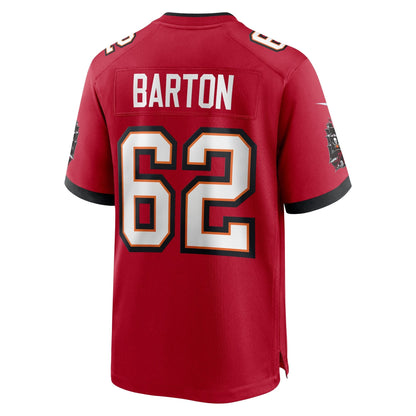 Graham Barton Tampa Bay Buccaneers Nike    Game Jersey - Red