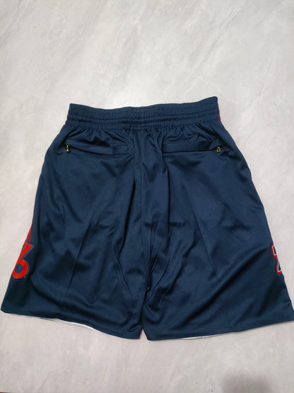 Philadelphia 76ers 2024 Dark Blue Pocket Shorts