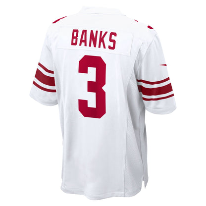 Deonte Banks New York Giants Nike  Game Jersey -  White