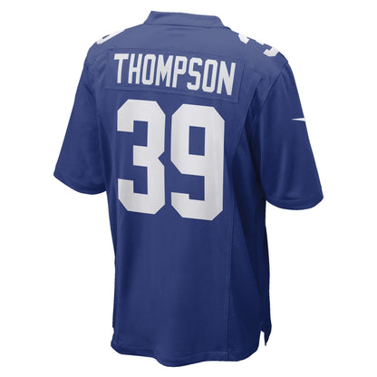 Trenton Thompson New York Giants Nike Game   Jersey - Royal