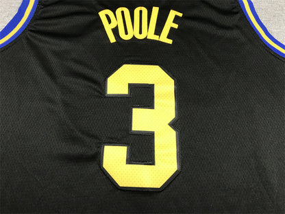 Golden State Warriors Jordan Poole #3 2022 City Edition Swingman Jersey - Embroidered