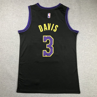 Anthony Davis #3 Los Angeles Lakers City Edition Swingman Jersey - Embroidered