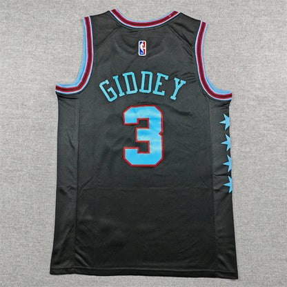 Chicago Bulls Josh Giddey #3 2026 City Edition Swingman - Embroidered Jersey