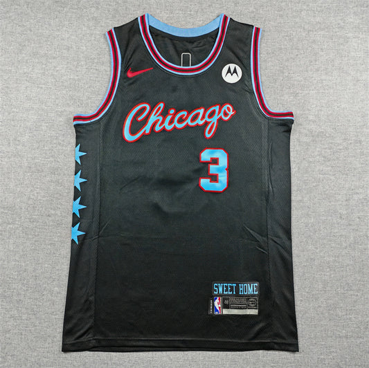 Chicago Bulls Josh Giddey #3 2026 City Edition Swingman - Embroidered Jersey