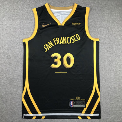 Golden State Warriors Stephen Curry #30 2024 City Edition Swingman - Embroidered Jersey