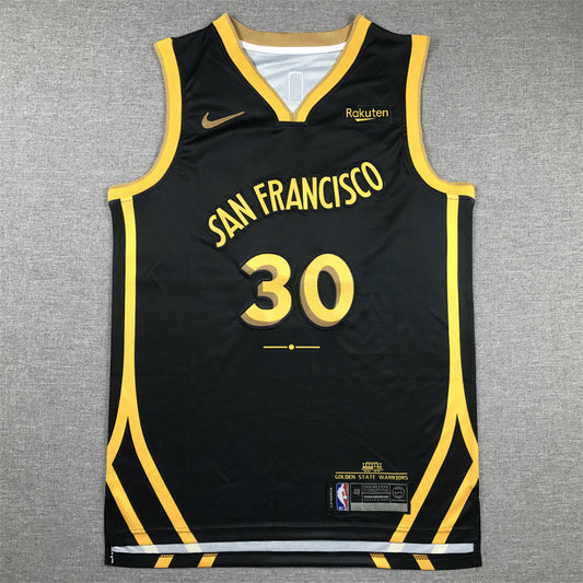 Golden State Warriors Stephen Curry #30 2024 City Edition Swingman - Embroidered Jersey