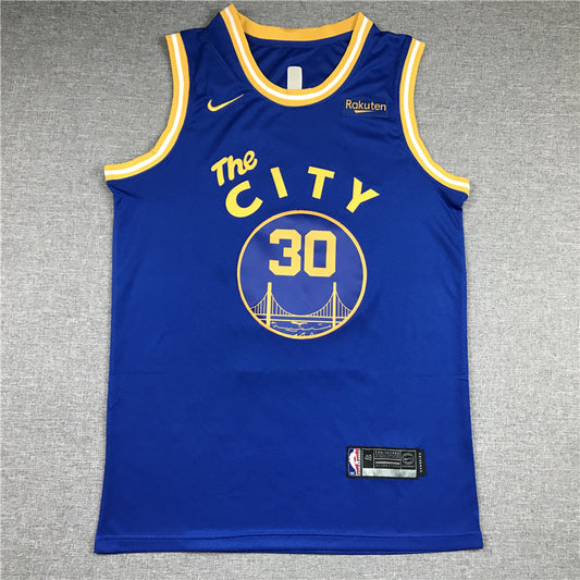Golden State Warriors Stephen Curry #30 Classic City Edition Swingman - Embroidered Jersey