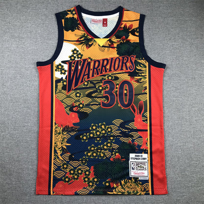 Golden State Warriors Stephen Curry #30 Year of the Rabbit City Edition Swingman - Embroidered Jersey