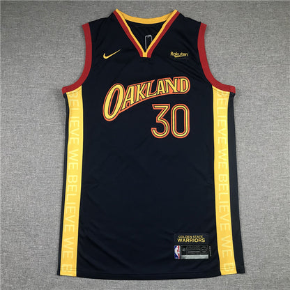 Golden State Warriors Stephen Curry #30 City Edition Swingman - Embroidered Jersey