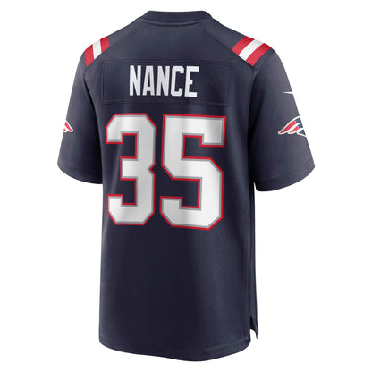 Jim Nance New England Patriots Nike Retired   Jersey - Navy
