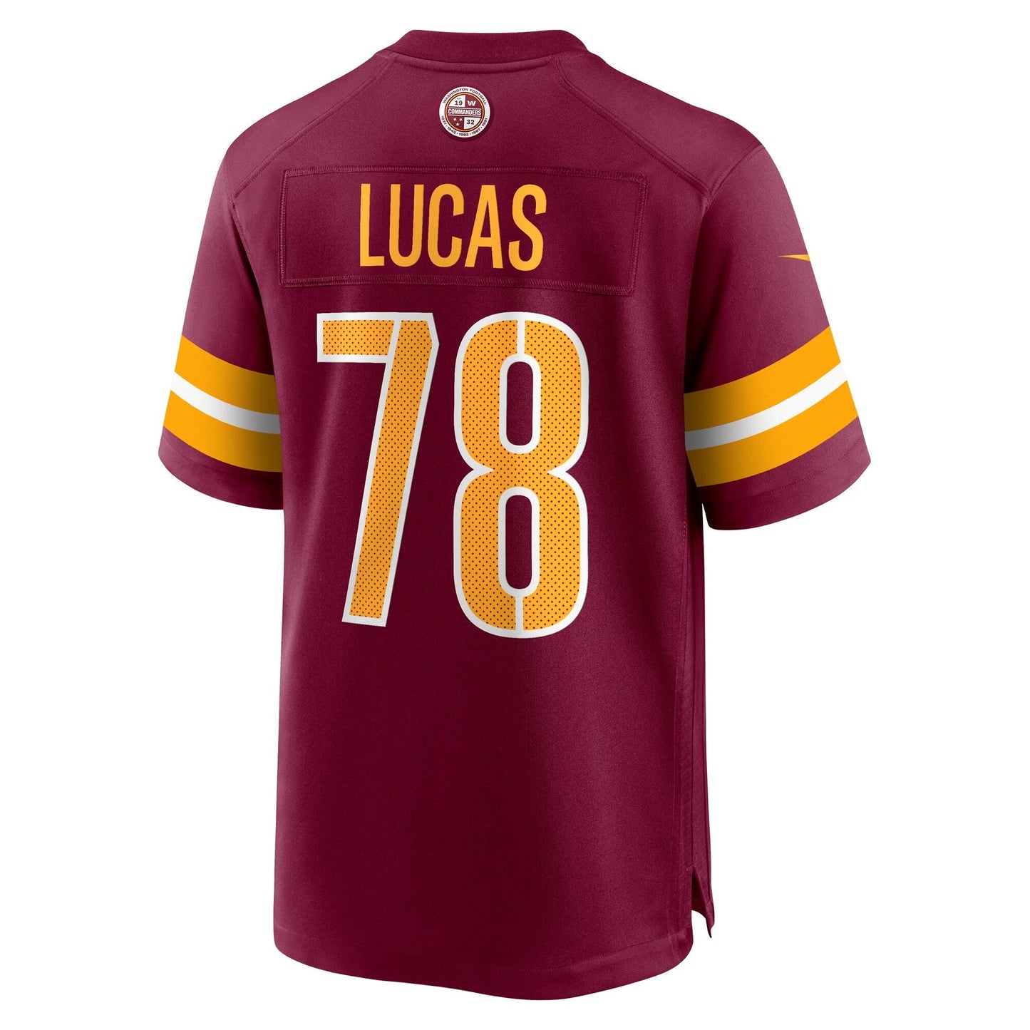 Cornelius Lucas Washington Commanders Nike  Game Jersey -  Burgundy