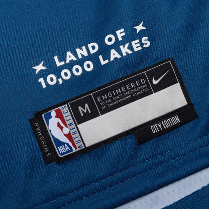 Anthony Edwards Minnesota Timberwolves 2024 City Edition  Swingman Jersey - White