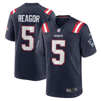 Jalen Reagor New England Patriots Nike Team Game Jersey -  Navy