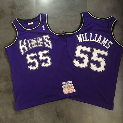 Sacramento Kings Jason Williams Purple 55 MN