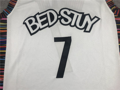 Brooklyn Nets Kevin Durant #7 2020 City Edition Swingman Jersey - Embroidered