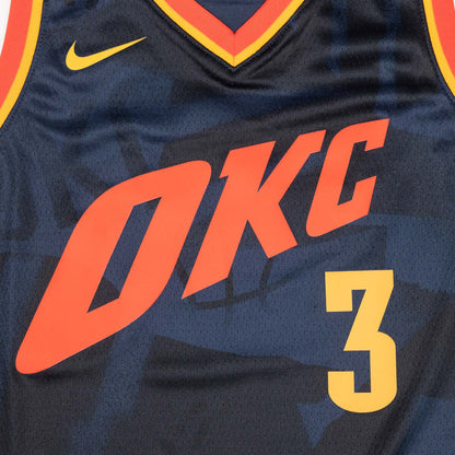 Josh Giddey Oklahoma City Thunder 2024 City Edition Swingman Jersey