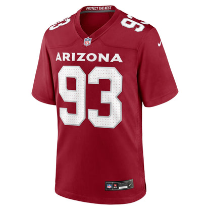 Justin Jones Arizona Cardinals Nike Team Game Jersey -  Cardinal