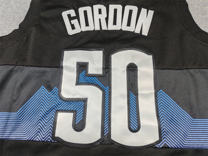 Denver Nuggets Aaron Gordon #50 2024 City Edition – Embroidered Jersey