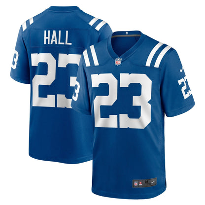 Darren Hall Indianapolis Colts Nike Team Game Jersey -  Royal