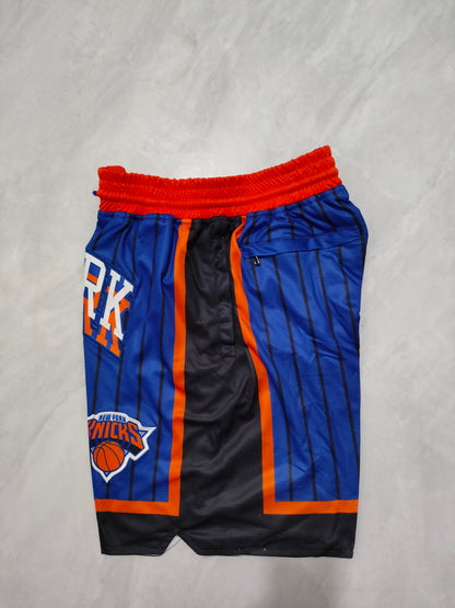 JUST DON New York Knicks Pocket Shorts