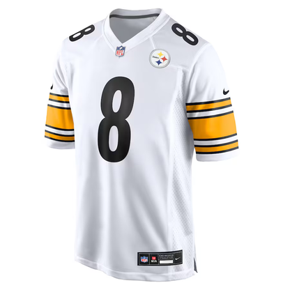Men's Pittsburgh Steelers Aaron Rodgers Nike White Game Jersey