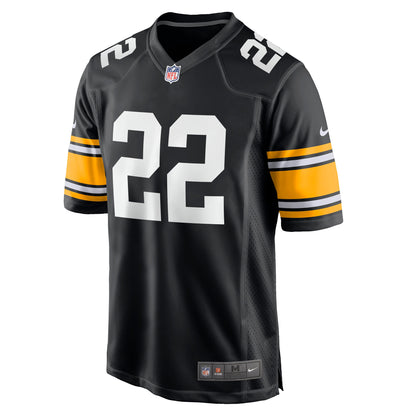 Najee Harris Pittsburgh Steelers Nike Game   Jersey - Black