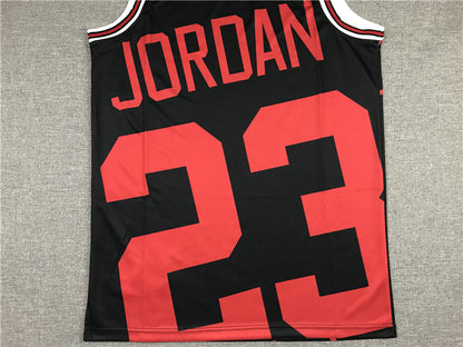 Michael Jordan Chicago Bulls 23 Red bigface jersey