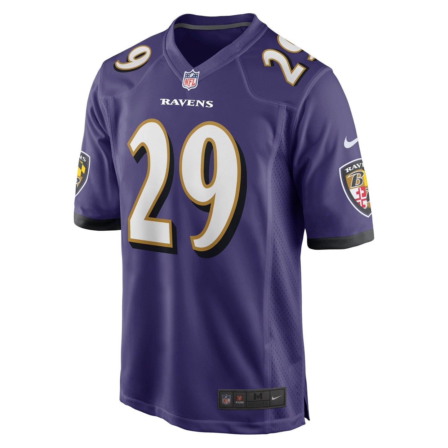 Ar'Darius Washington Baltimore Ravens Nike   Game Jersey - Purple