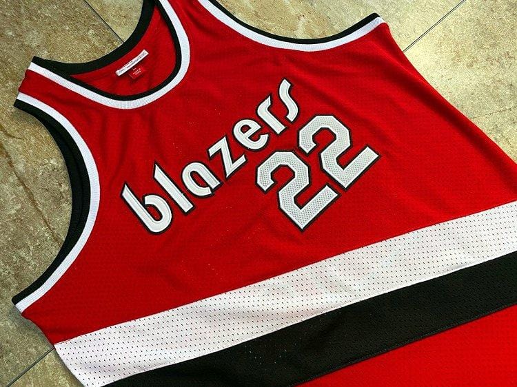 Clyde Drexler Portland Trailblazers Throwback Jersey