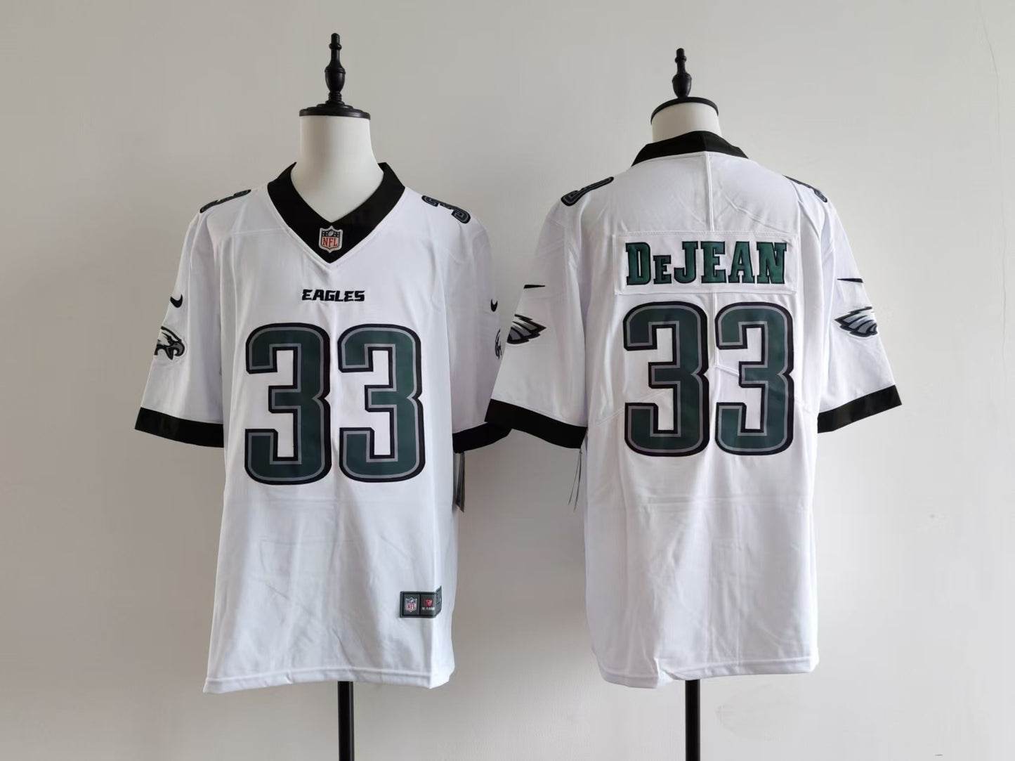 Men's Philadelphia Eagles Cooper DeJean Nike Jersey-white