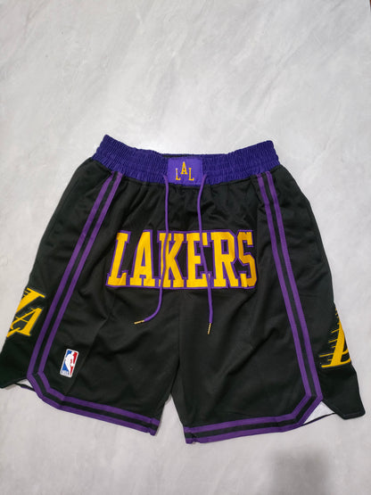JUST DON Los Angeles Lakers Pocket Shorts