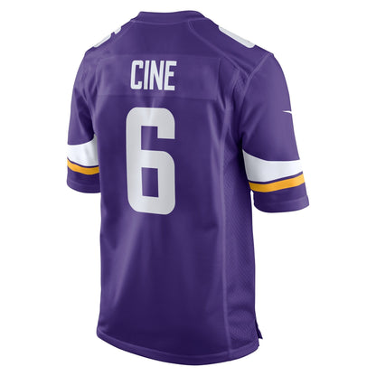 Lewis Cine Minnesota Vikings Nike Game   Jersey - Purple