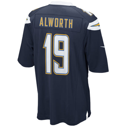 San Diego Chargers Nike Lance Alworth Gridiron Classics Retired   Game Jersey - Navy