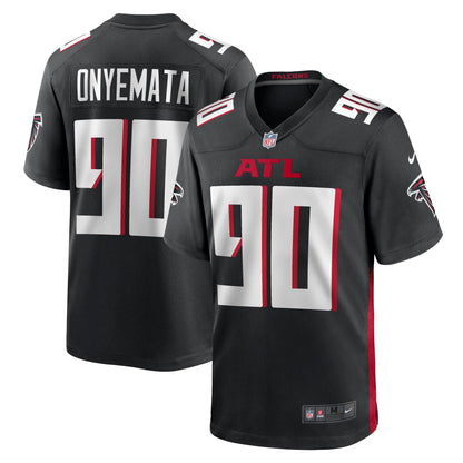 David Onyemata Atlanta Falcons Nike Game   Jersey - Black