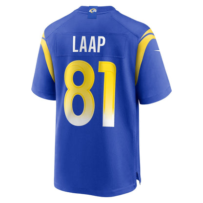 JJ Laap Los Angeles Rams Nike Game Jersey -  Royal