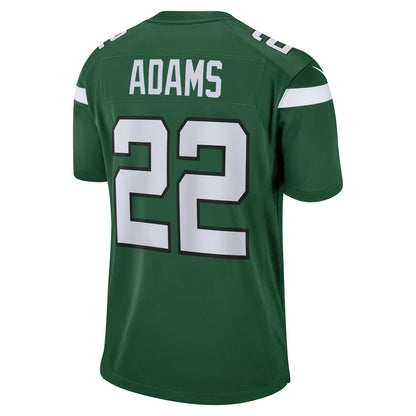 Tony Adams New York Jets Nike Game   Jersey - Gotham Green