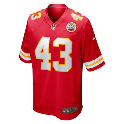 Jack Cochrane Kansas City Chiefs Nike Game   Jersey - Red
