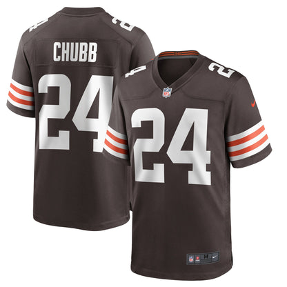 Nick Chubb Cleveland Browns Nike   Game Jersey - Brown