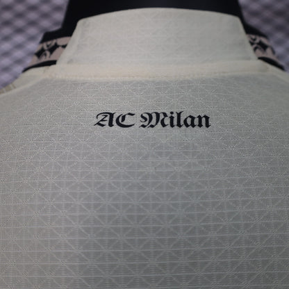 24-25AC Milan co-branded off-white player version jersey