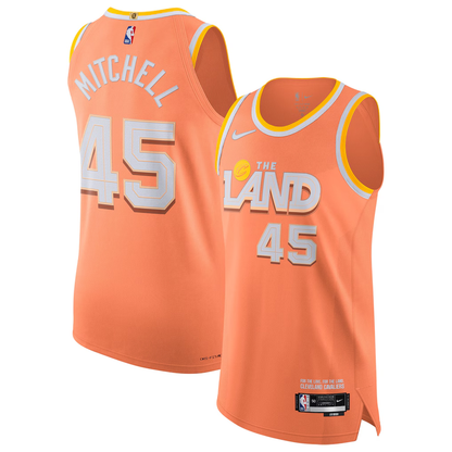 Cleveland Cavaliers Donovan Mitchell Nike Orange 2025/26 Player Jersey - City Edition