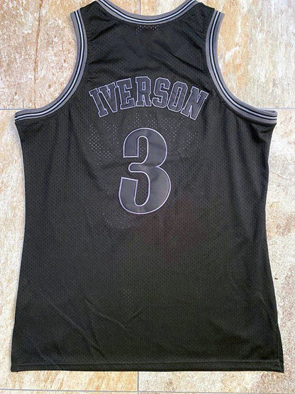 Allen Iverson Philadelphia 76ers 3 Black MN