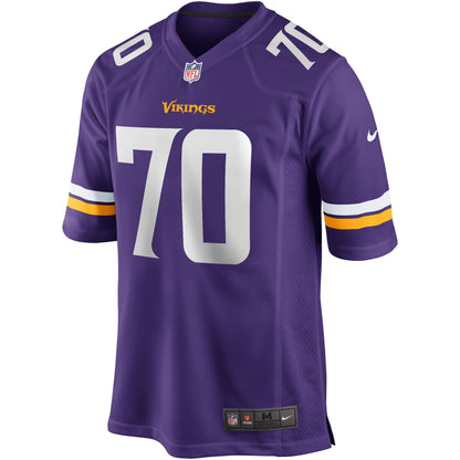 Jim Marshall Minnesota Vikings Nike Game Retired   Jersey - Purple