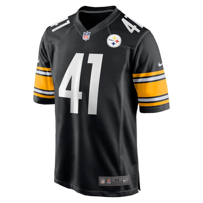 Payton Wilson Pittsburgh Steelers Nike 2024 NFL Draft Game Jersey - Black