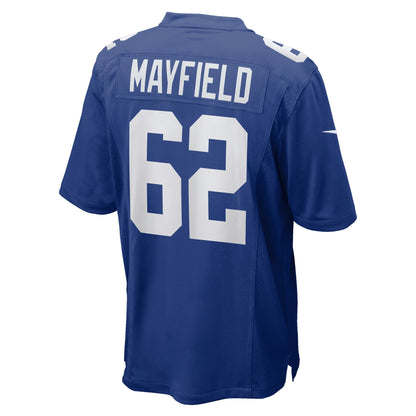 Jalen Mayfield New York Giants Nike  Game Jersey -  Royal