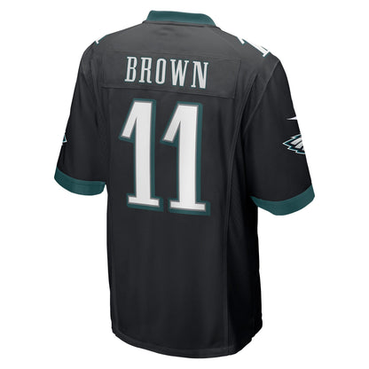 A.J. Brown Philadelphia Eagles Nike Game Jersey - Black