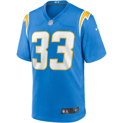 Derwin James Los Angeles Chargers Nike Game   Jersey - Powder Blue