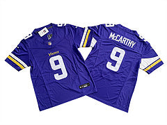 J.J. McCarthy #9 Minnesota Vikings Nike 2nd Alternate    Game Jersey - Purple